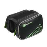 Cycling Bicycle Frame Bag MTB Road Bike Front Top Tube Bag Double Pouch Smartphone Touch Screen Pannier