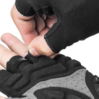 ROCKBROS Half Finger Cycling Gloves MTB Bicycle Sports Gloves Gel Pad Anti-Shock Breathable Men