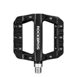 ROCKBROS Ultralight Nylon Bicycle Flat Pedals BMX MTB Road Bike Platform Pedals Seal Bearings