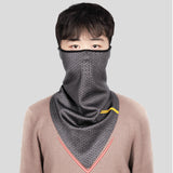 Cycling Mask Winter Warm Face Masks Bicycle Triangle Mask Polar Fleece Breathable Ear Protector Bike Facemask