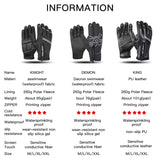 Winter Full Finger Cycling Gloves Outdoor Sports Gloves Touch Screen Polar Thermal Road Bike MTB Breathable Comfortable Soft