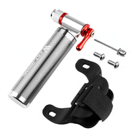 Portable Aluminum Alloy Bicycle Pump Air CO2 Quick Inflator Cycling MTB Road Bike Pump Schrader Presta Valve Mini Bike Pump Ultralight