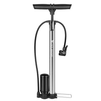 160PSI Bike Floor Pump w/ Gauge MTB Road Bicycle Pump Air Tyre Tire Inflator Presta Schrader Valve High Pressure Cycling Accessories