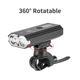 Smart Sensing Cycling LED Bike Bicycle Light MTB Road Bike Front Headlight Lamp Flashlight  USB Rechargeable Waterproof