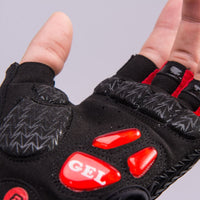 ROCKBROS Cycling Bicycle Gloves Half Finger MTB Road Bike Sport Gloves GEL Pad Shockproof Autumn Spring