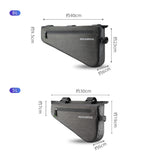 ROCKBROS Bicycle Frame Bag MTB Road Bike Triangle Bag Pouch Pannier Large Capacity Waterproof Bike Accessories