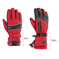 ROCKBROS Winter Cycling Gloves Skiing Snowboard Outdoor Sports Gloves Warm Thermal Waterproof Windproof