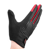 ROCKBROS GEL Full Finger Cycling Gloves Sports MTB Bike Bicycle Gloves Autumn Winter Windproof Touch Screen Shockproof