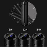 316 Stainless Steel Water Bottle Smart Vacuum Insulated LED Display Temperature Drinking Water Bottle Cup Kettle