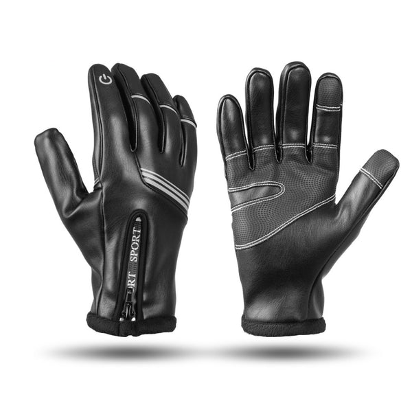 Winter Full Finger Cycling Gloves Outdoor Sports Gloves Touch Screen Polar Thermal Road Bike MTB Breathable Comfortable Soft