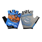 Half Finger Children Cycling Gloves Outdoor Sports  Bicycle Bike Gloves Kids Boys Girls