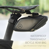 Cycling Bicycle Saddle Bag Seatpost Bag MTB Road Bike Rear Tail Bag Reflective Large Capacity Waterproof