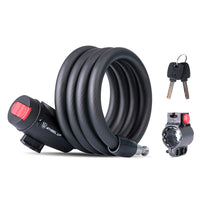 1.8m Bicycle Lock Password Key Lock Anti Theft Bike Steel Cable Lock Safety MTB Road Bike Security Lock