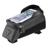 ROCKBROS Bicycle Bag Bike Front Tube Frame Bag Touch Screen Phone Bag Waterproof 5.8/6 Inch Cycling MTB