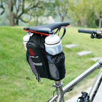 Bike Bicycle Seatpost Bag Tail Bag MTB Road Bike Rear Seat Pouch Water Bottle Bag 900D Nylon 2 Pockets