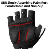 ROCKBROS Children Cycling Bicycle Gloves Summer Balance Bike Roller Skating Gloves Breathable SBR Shockproof Half Finger Gloves