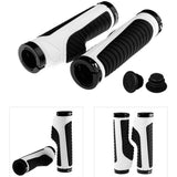 Ergonomics Cycling Bicycle Grips Mountain MTB Bike Road Bike Handlebar Grips Bilateral Locking Anti-skid Rubber